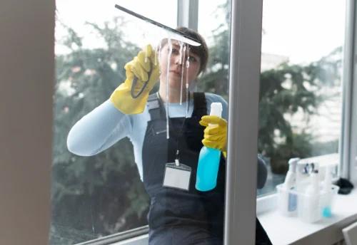 Nettoyage de vitres intérieures et extérieures à Bize